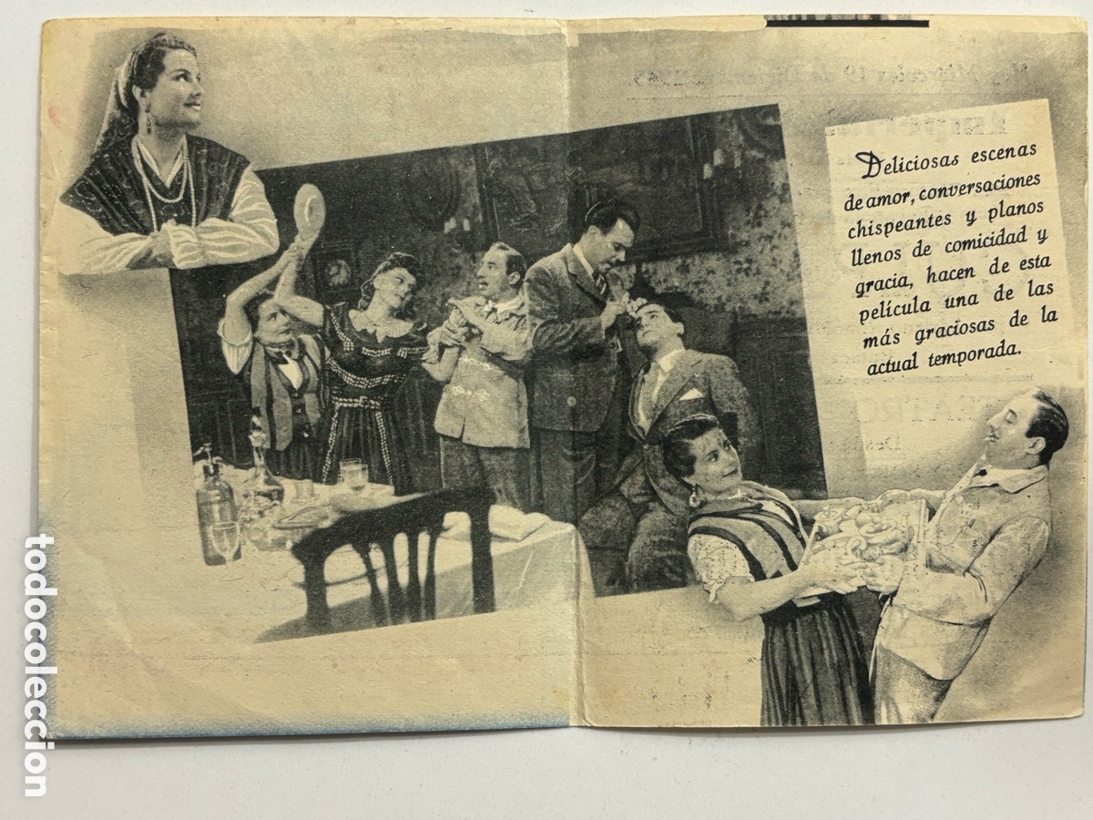 Cine: Programa los celos de c&aacute;ndida Nini Marshall con publicidad imperial cinema A20 - Foto 2
