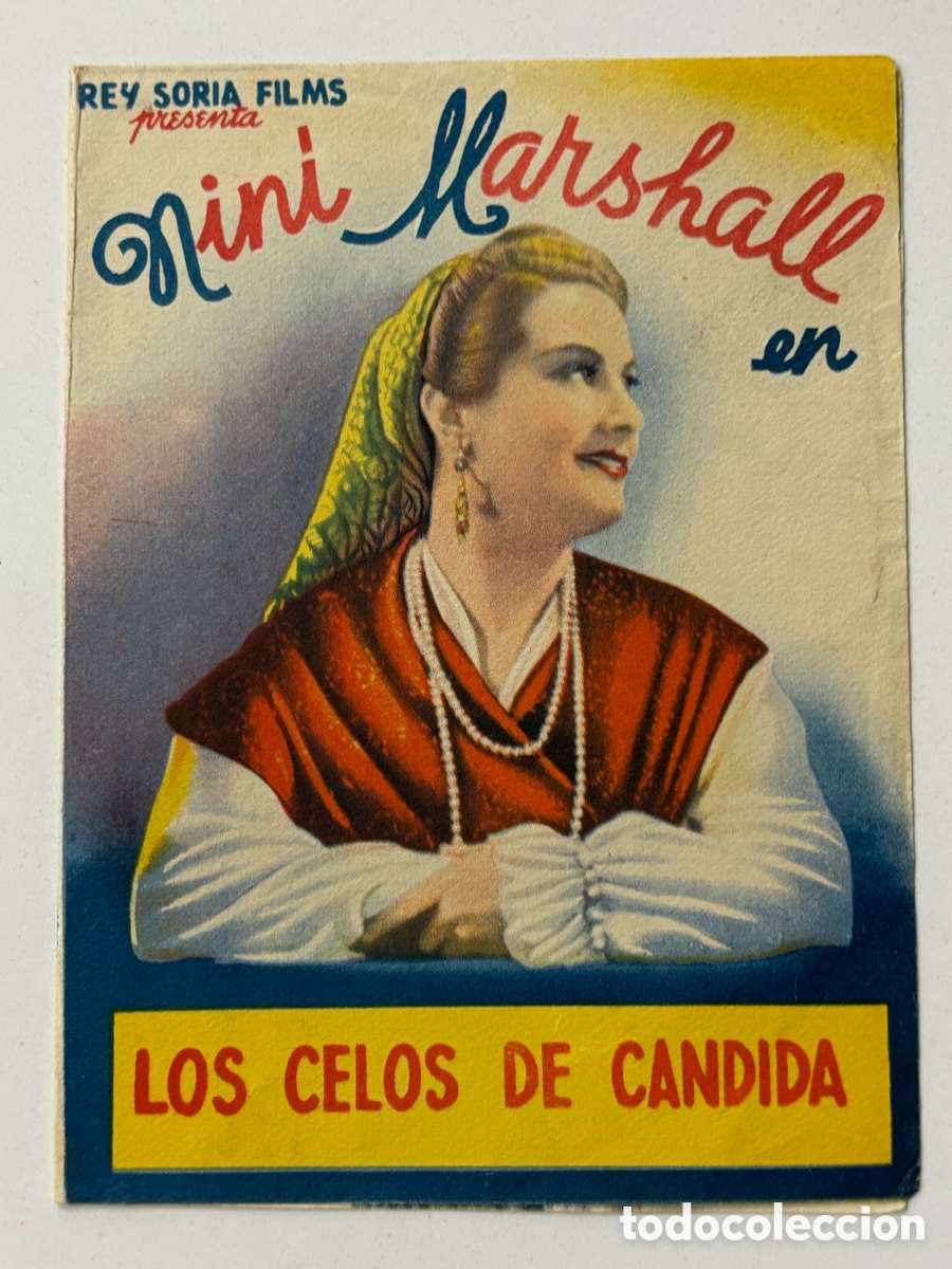 Cine: Programa los celos de c&aacute;ndida Nini Marshall con publicidad imperial cinema A20 - Foto 1