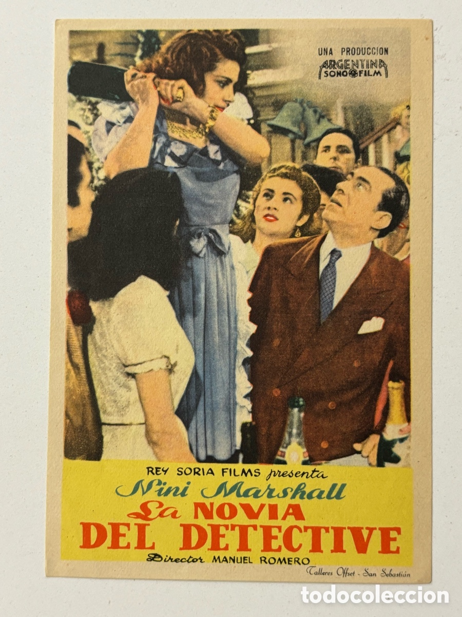 Cine: Programa la novia del detective Nini Marshall A20 - Foto 1