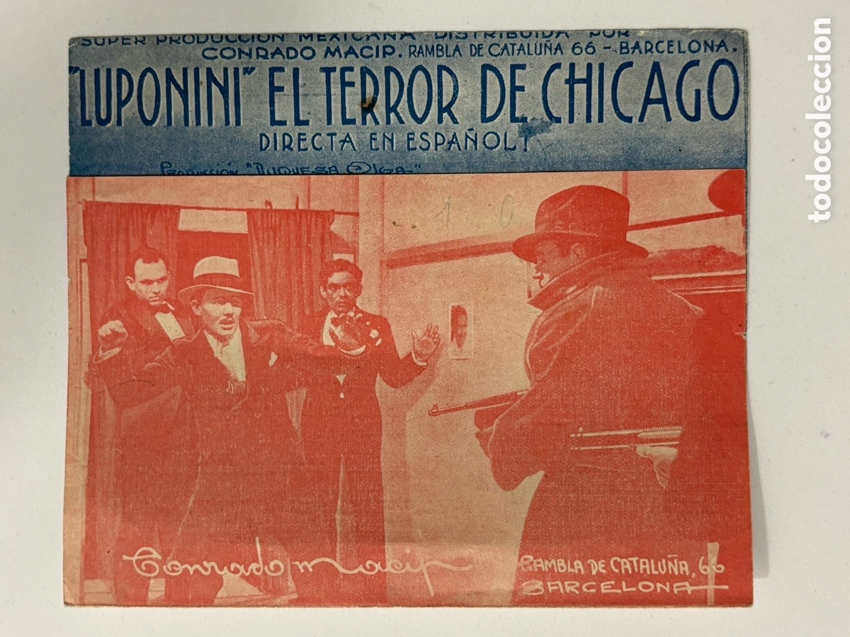 Cine: Programa luponini el terror de Chicago Maruja G&oacute;mez A20G1 - Foto 1