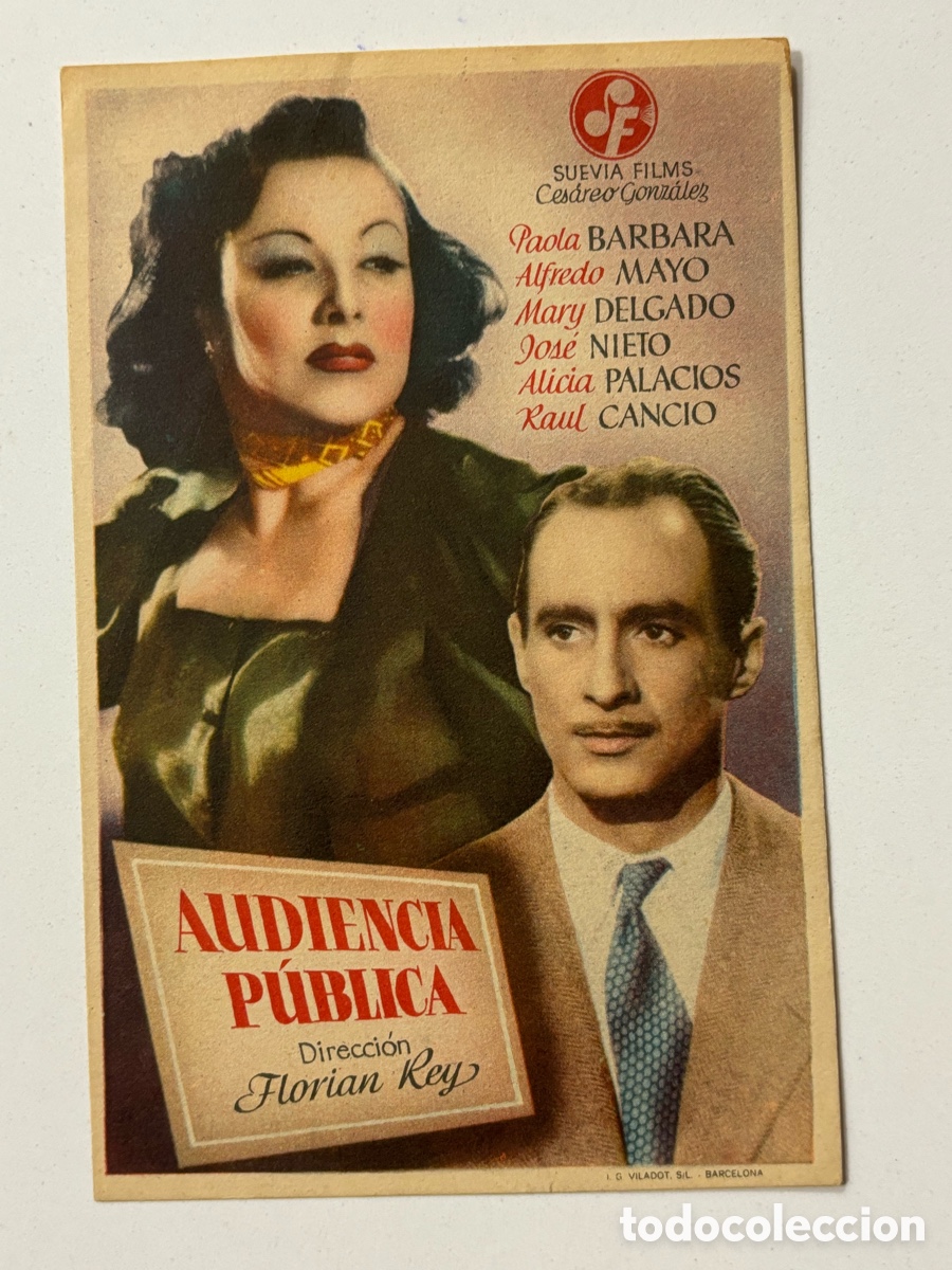 Cine: Programa audiencia p&uacute;blica Paola Barbara A20 - Foto 1