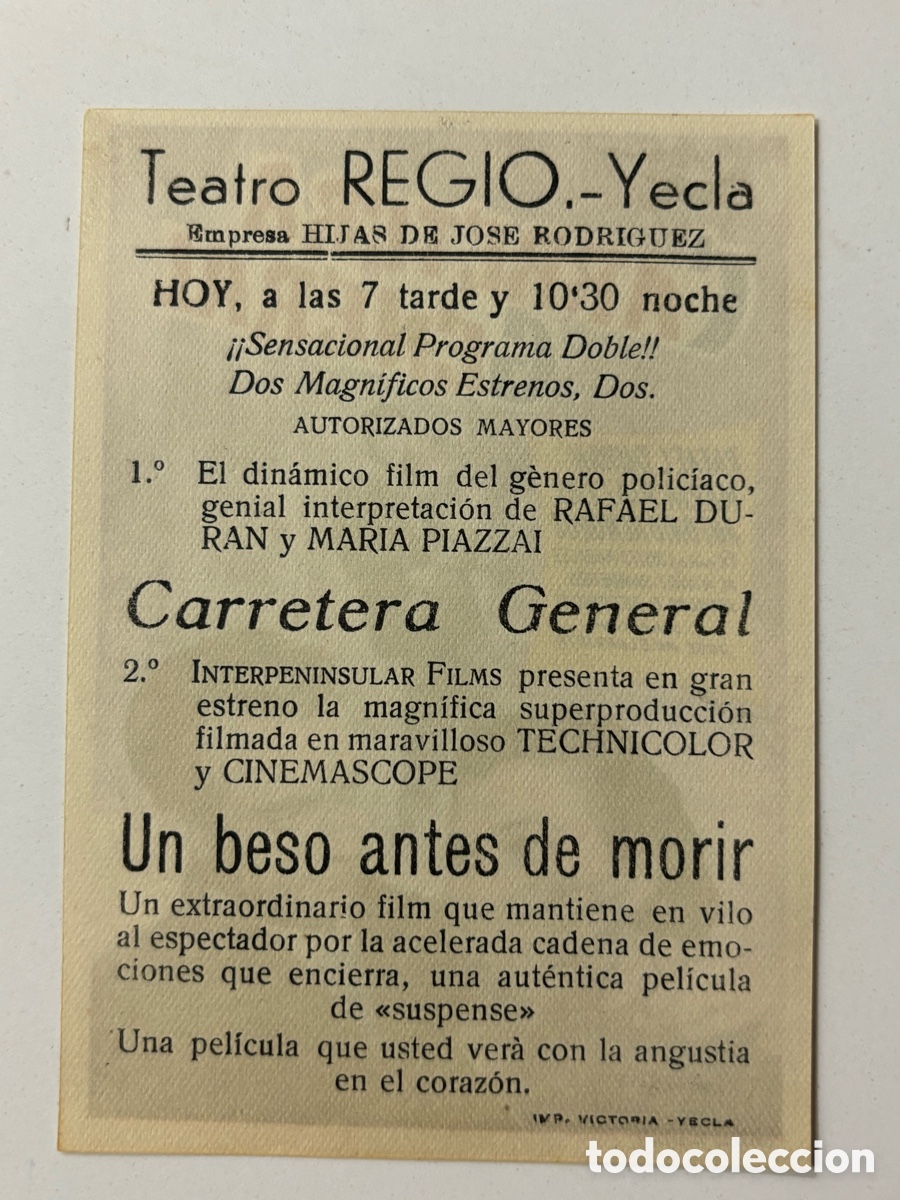 Cine: Programa carretera general Rafael Duran A20 - Foto 2