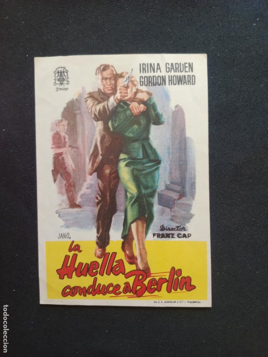 Cine: PROGRAMA DE CINE: LA HUELLA CONDUCE A BERLIN - Foto 1