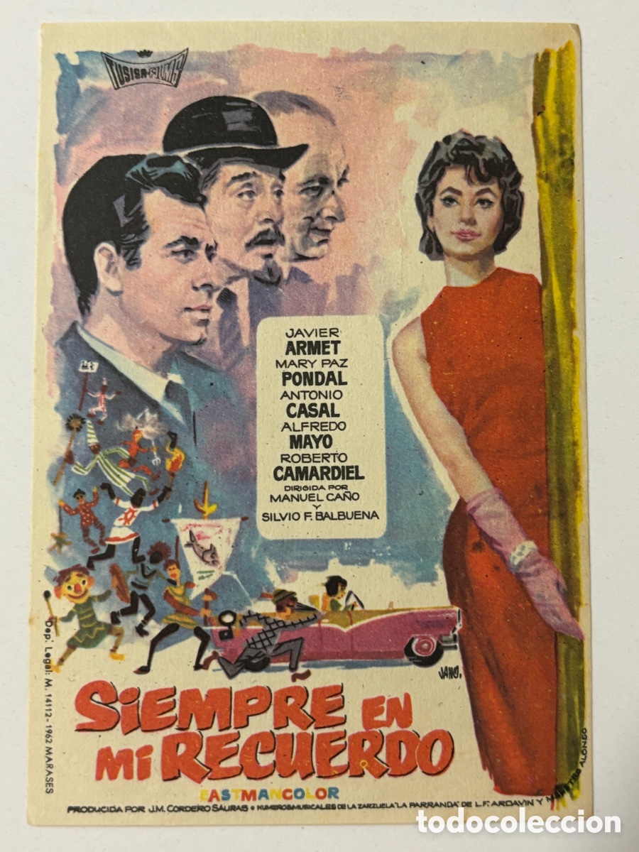 Cine: Programa siempre en mi recuerdo Javier Armet A20 - Foto 1