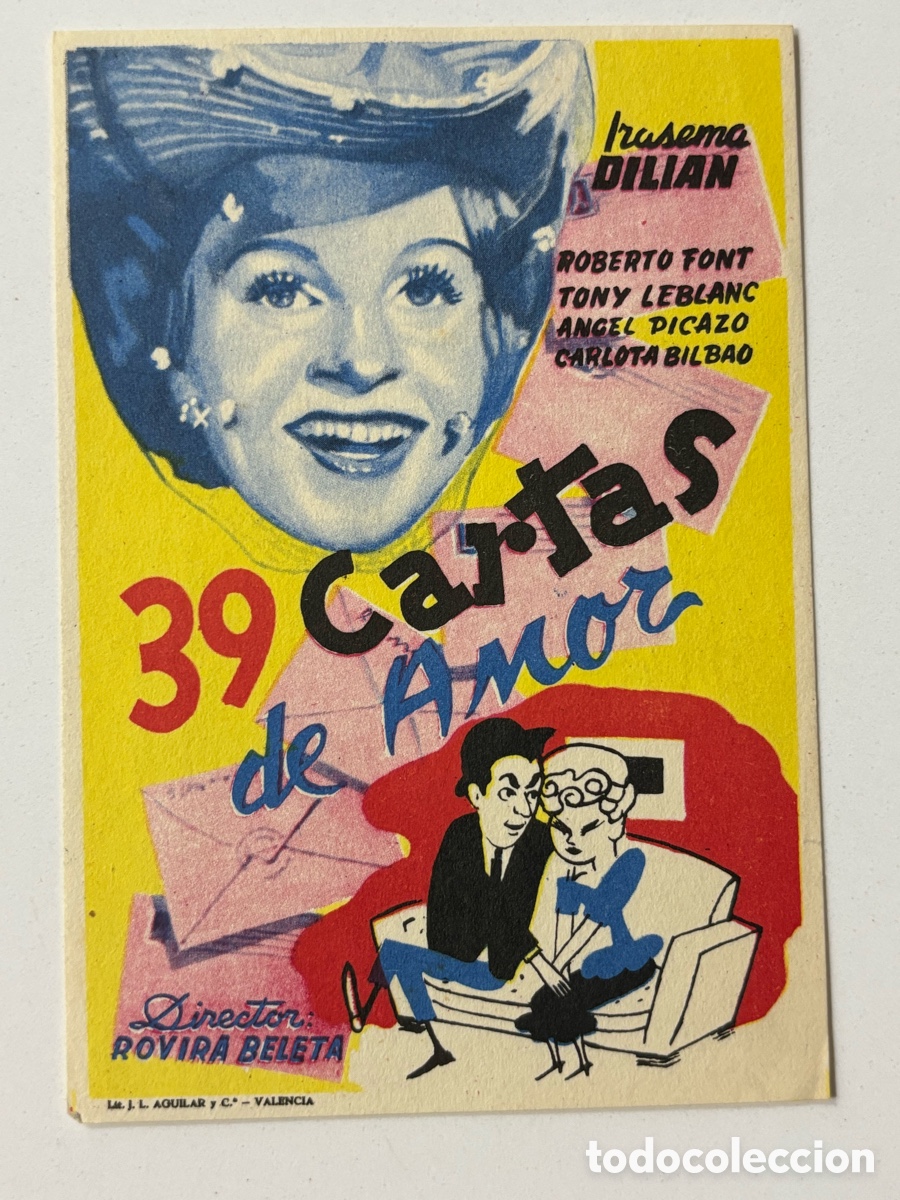 Cine: Programa 39 cartas de amor irasema dilian A20 - Foto 1