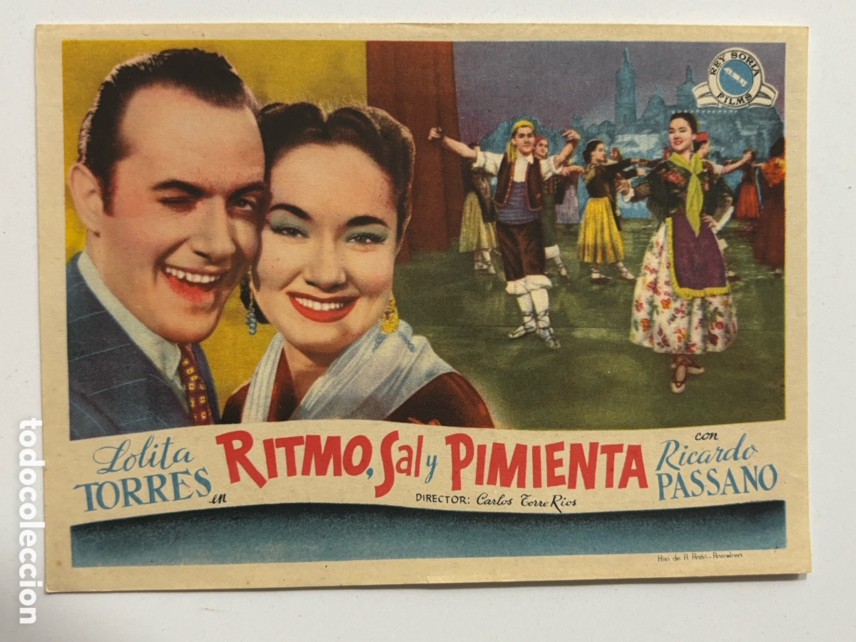 Cine: Programa ritmo sal y pimienta Lolita Torres A20G1 - Foto 1