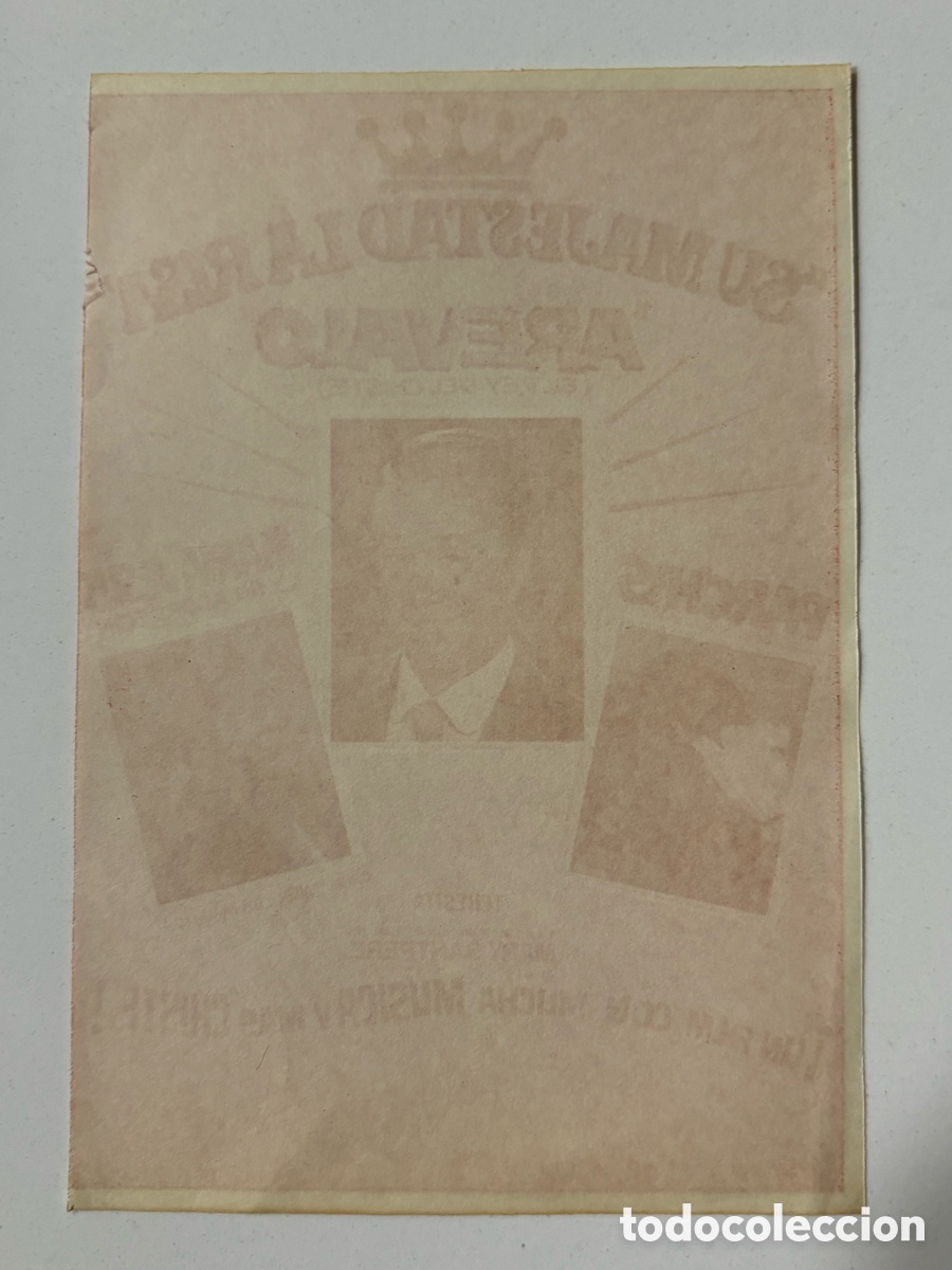 Cine: Programa su majestad la risa Ar&eacute;valo mary santpere A20 - Foto 2