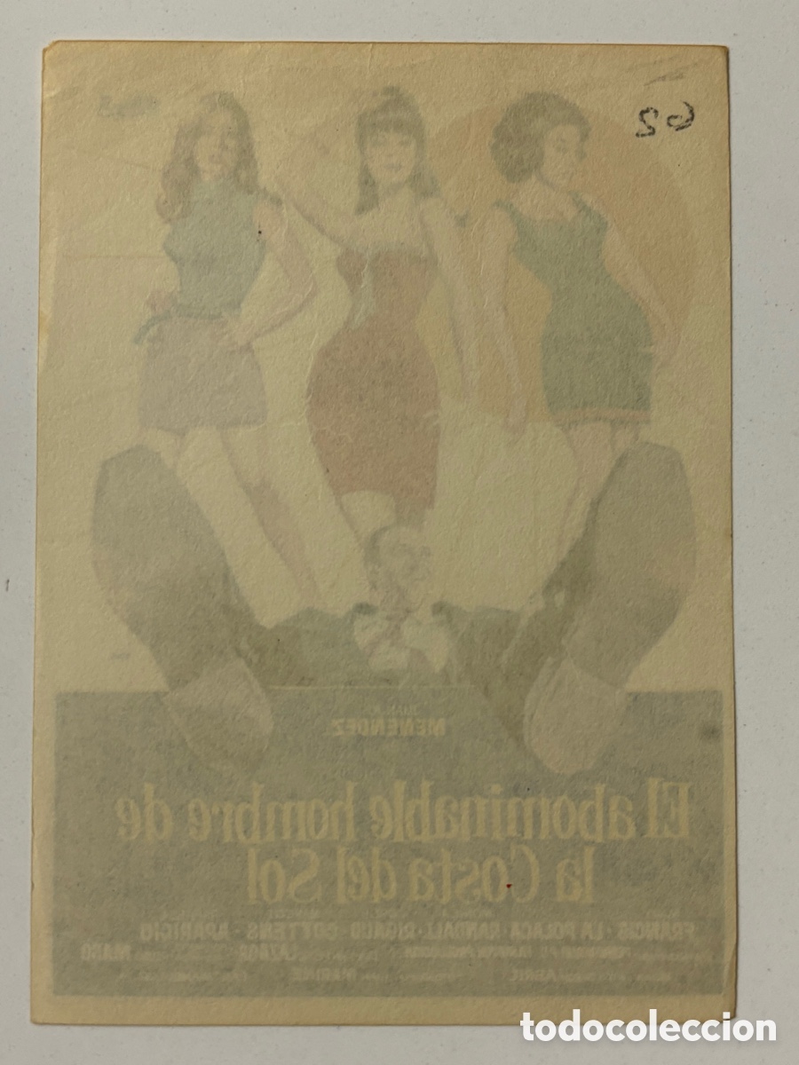 Cine: Programa el abominable hombre de la costa del sol Juanjo Men&eacute;ndez A20 - Foto 2
