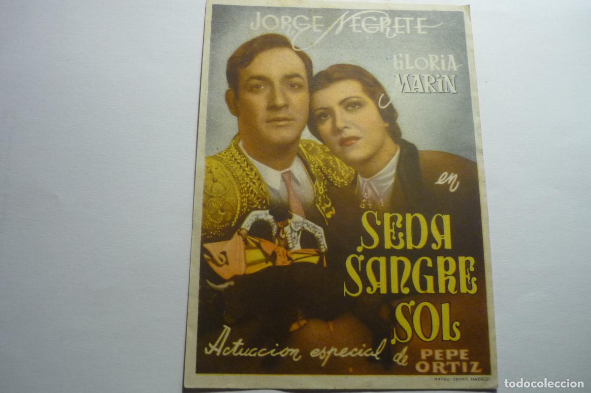 Cine: PROGRAMA SEDA SANGRE Y SOL JORGE EGRETE - Foto 1