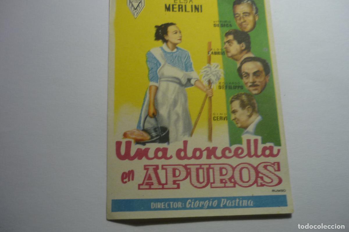 Cine: PROGRAMA UNA DONCELLA EN APUROS,.VITTORIO DE SICA - Foto 1