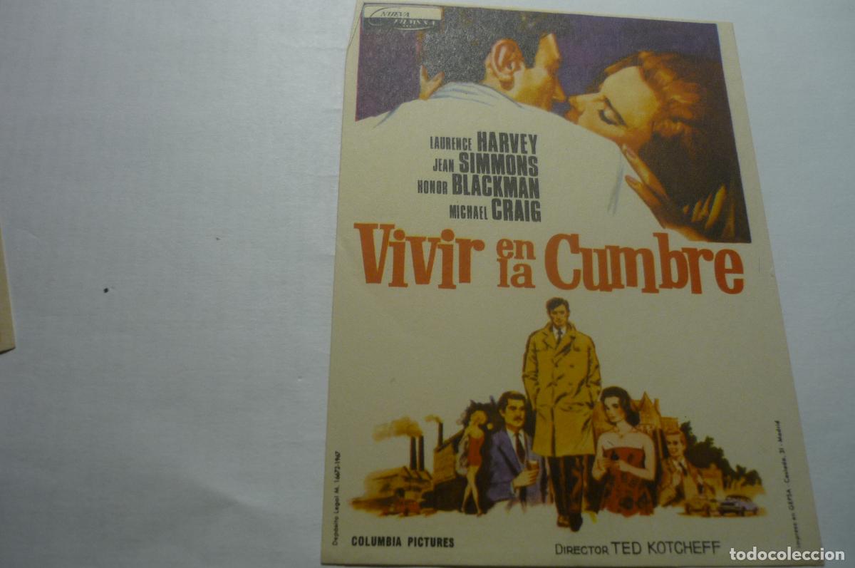 Cine: PROGRAMA VIVIR EN LA CUMBRE JEAN SIMMONS - Foto 1