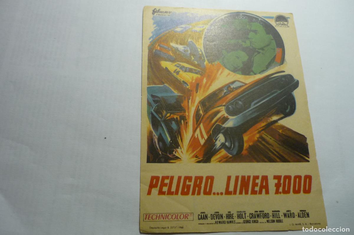 Cine: PROGRAMA PELIGRO LINEA 7000 JAMES CAAN - Foto 1