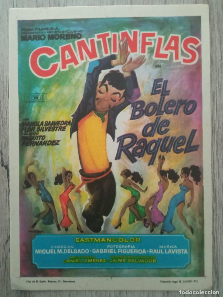 Cine: EL BOLERO DE RAQUEL, CANTINFLAS - Foto 1