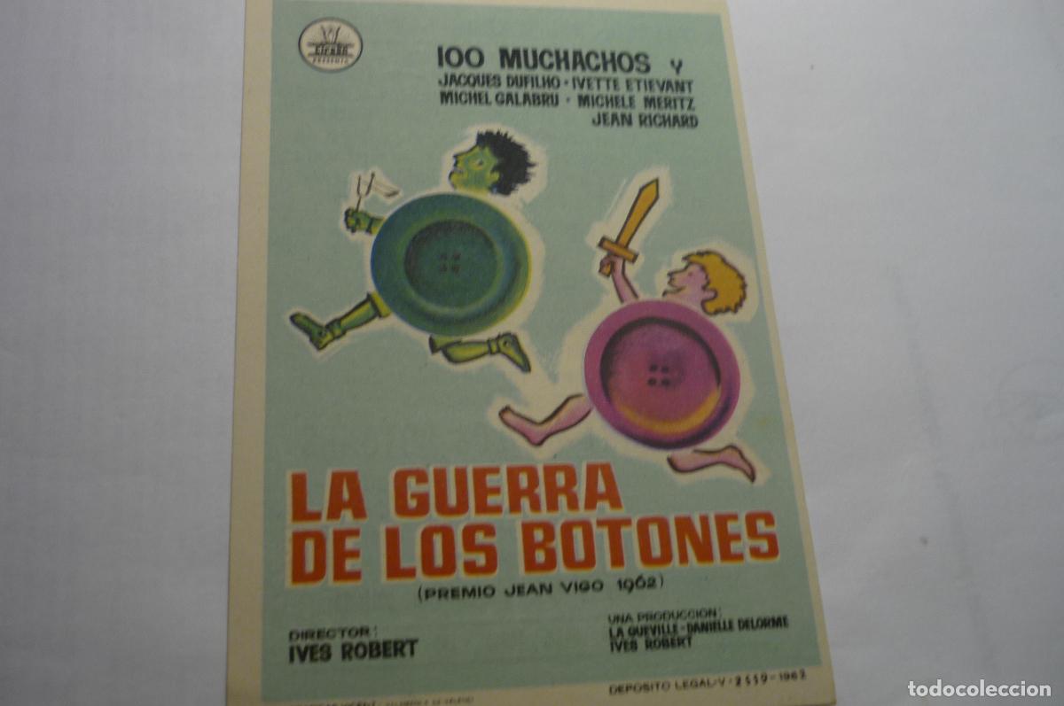 Cine: PROGRAMA LA GUERRA DE LOS BOTONES PALACIO CINEMA VALLS - Foto 1