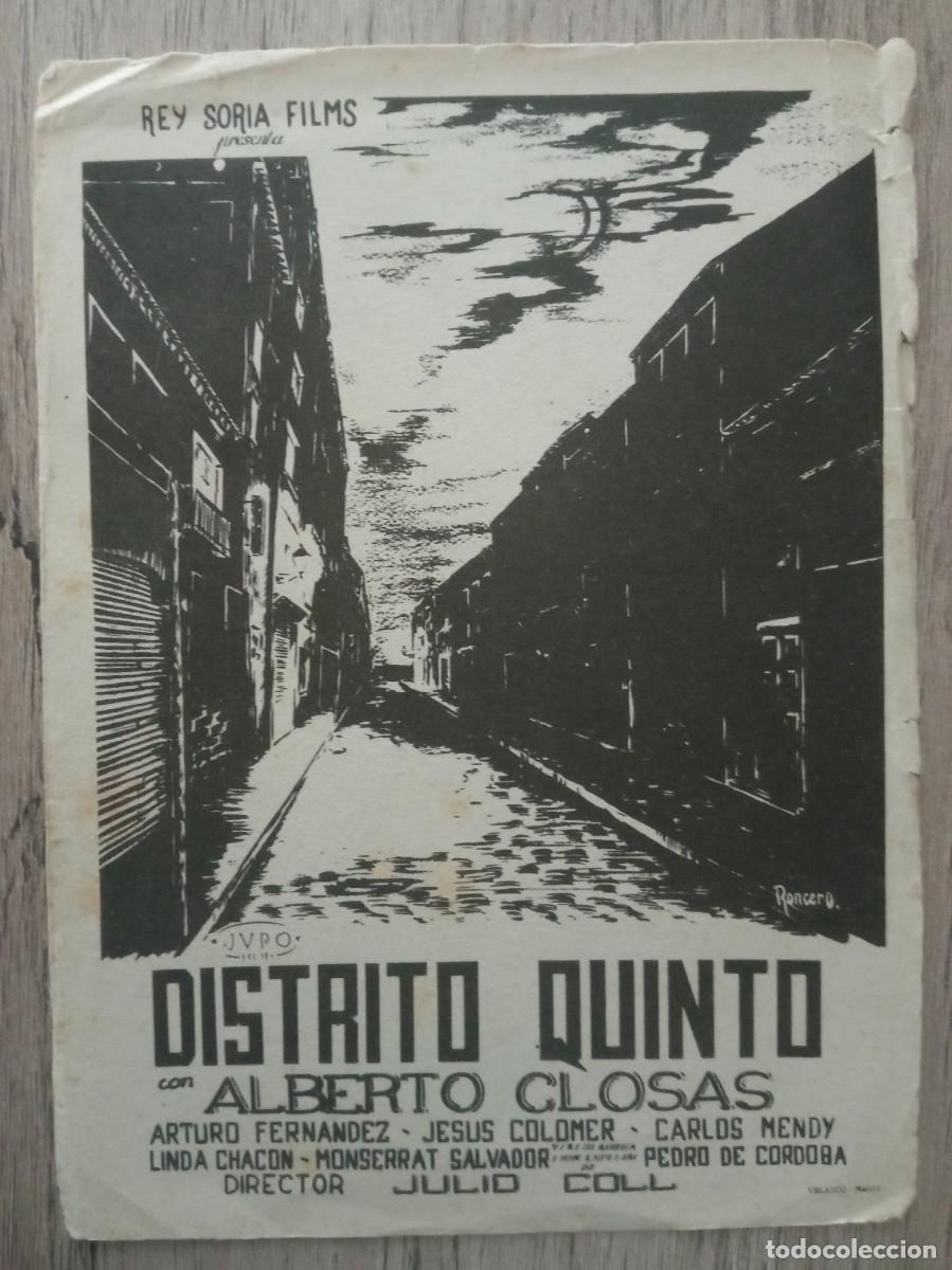 Cine: DISTRITO QUINTO, ALBERTO CLOSAS - Foto 1