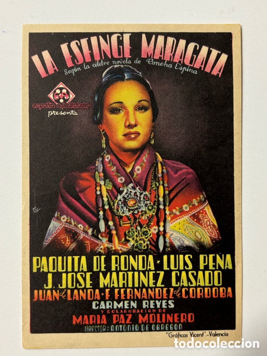 Cine: Programa la esfinge maragata Paquita de Ronda A20 - Foto 1