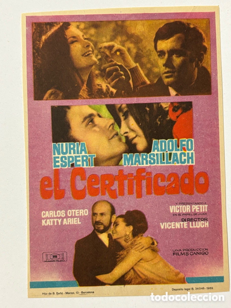 Cine: Programa el certificado Nuria Espert A20 - Foto 1