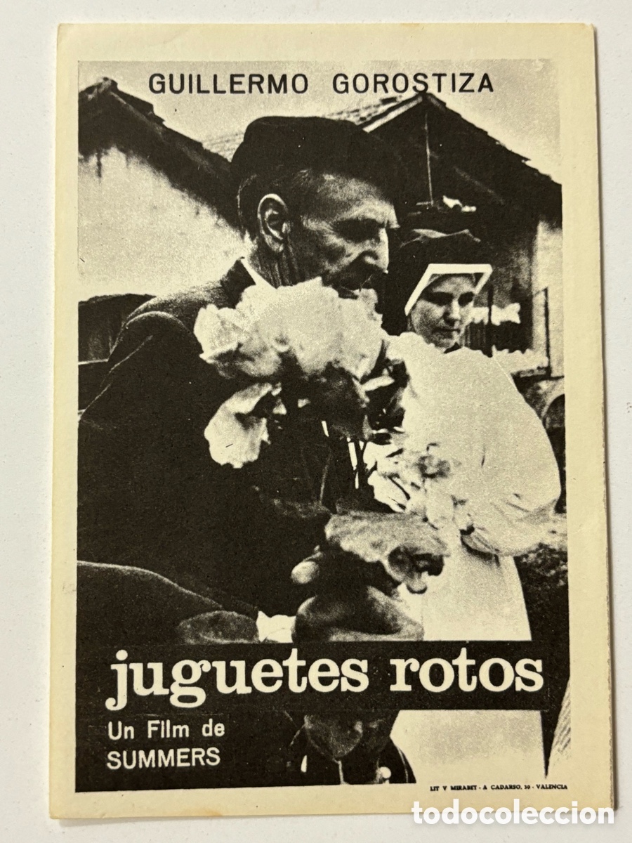 Cine: Programa juguetes Rotos Manuel Summers Guillermo Gorostiza A20 - Foto 1