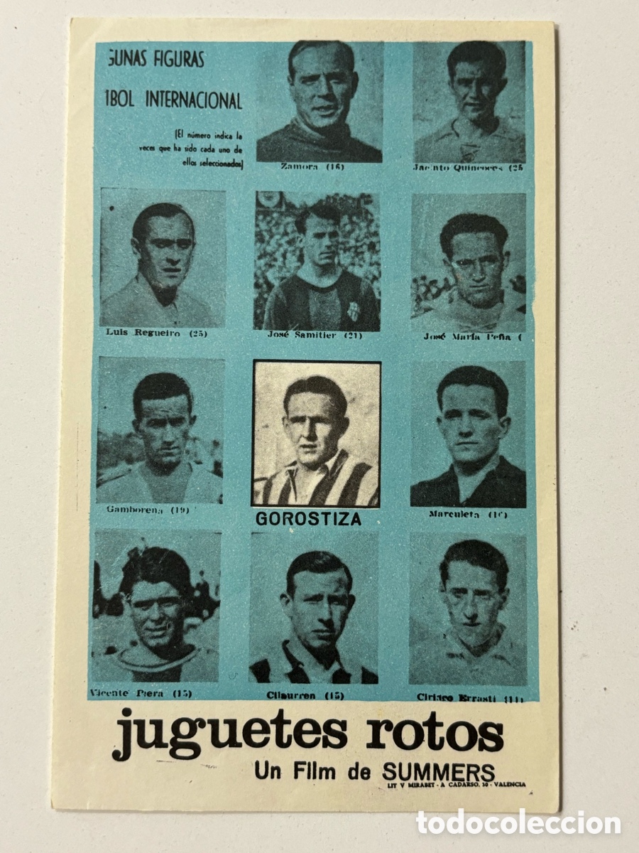 Cine: Programa juguetes Rotos Manuel Summers Guillermo Gorostiza A20 - Foto 1