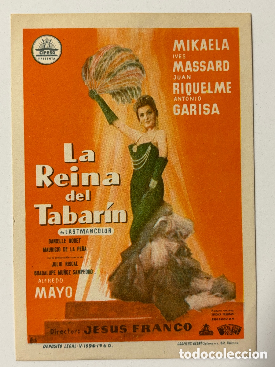 Cine: Programa cifesa la reina del tabarin mikaela A20 - Foto 1