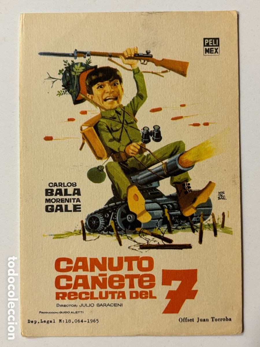 Cine: Programa canuto Ca&ntilde;ete recluta del 7 Carlos Bala A20 - Foto 1