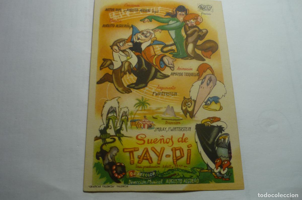 Cine: PROGRAMA DIBUJOS SUE&Ntilde;OS DE TAY PI.--&iexcl;&iexcl;SELLO CINE AVENIDA BENIDORM - Foto 1
