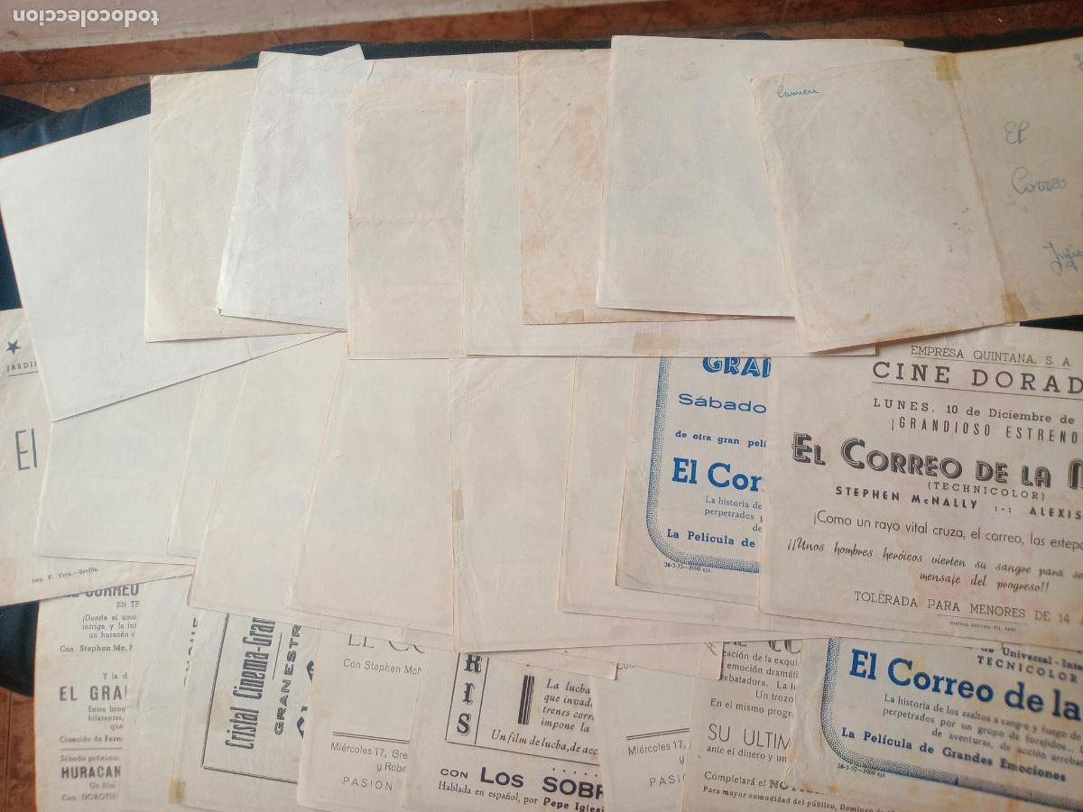 Cine: 26 folletos de mano El correo de la muerte - 26 Programas - Foto 2