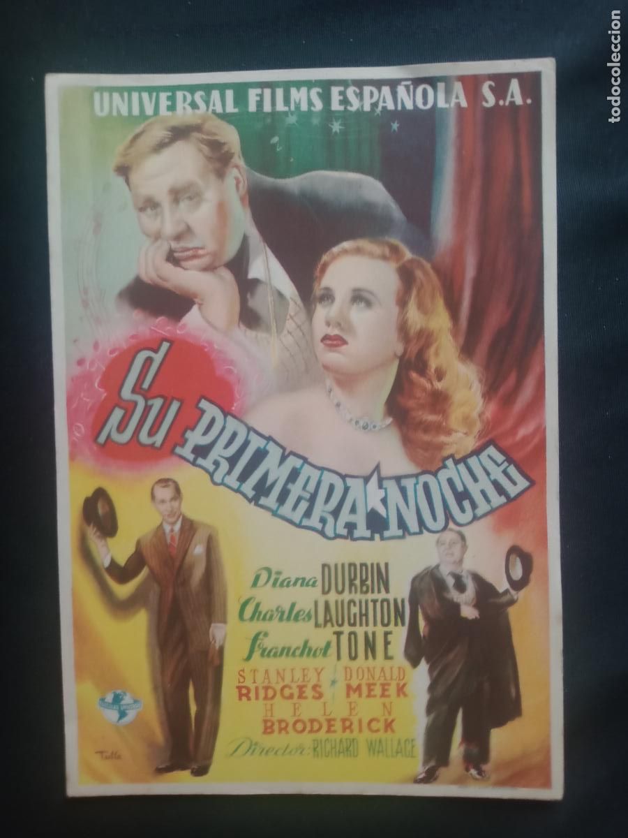 Cine: PROGRAMA DE CINE. SU PRIMERA NOCHE - Foto 1