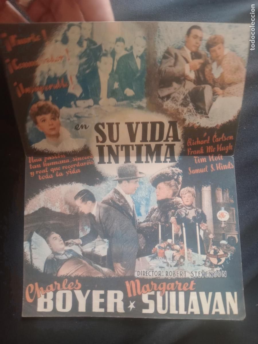 Cine: SU VIDA &Iacute;NTIMA // CHARLES BOYER, MARGARET SULLAVAN - Foto 1