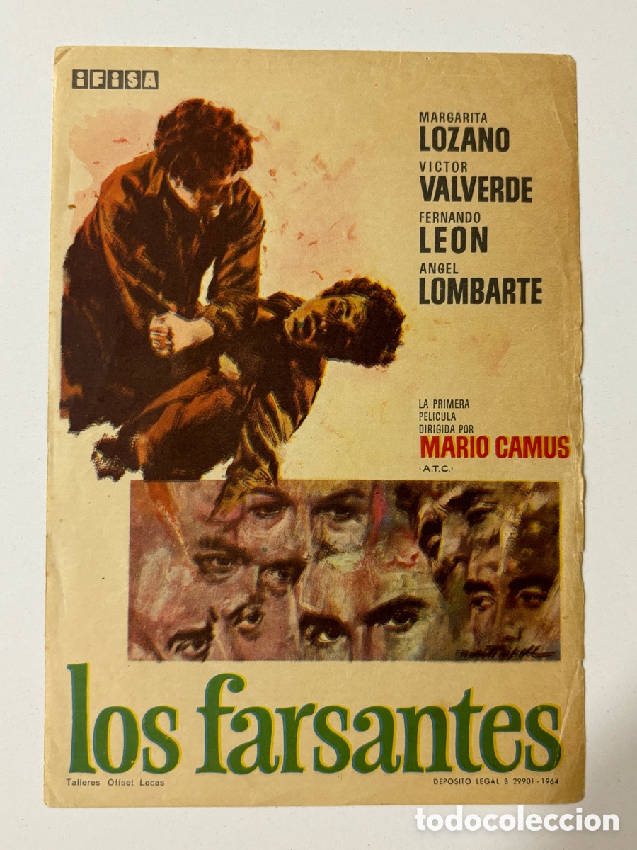 Cine: Programa los farsantes mario Camus A20G2 - Foto 1
