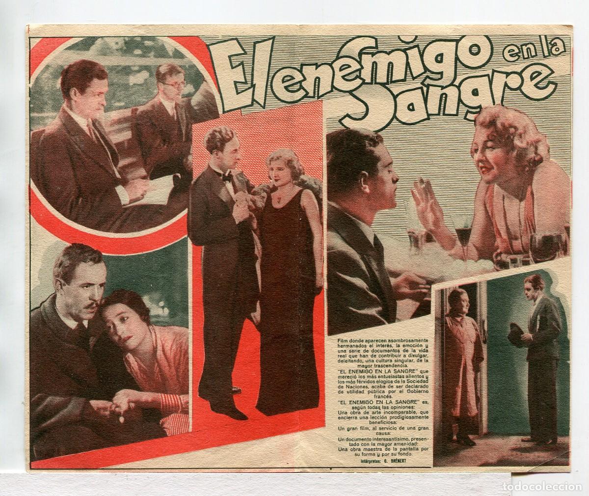 Cine: EL ENEMIGO EN LA SANGRE, de Walter Ruttmann. - Foto 2