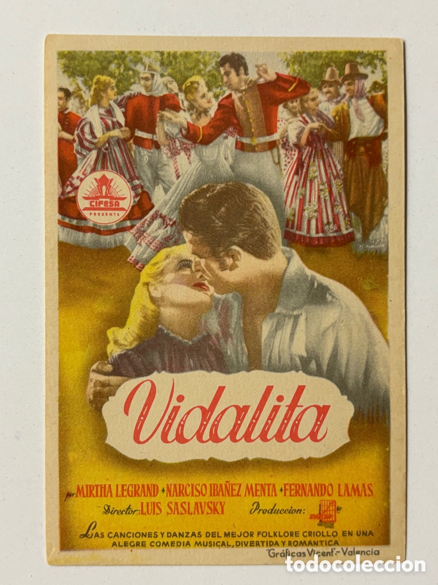 Cine: Programa Cifesa Vidalita Mirtha Legrand A20 - Foto 1
