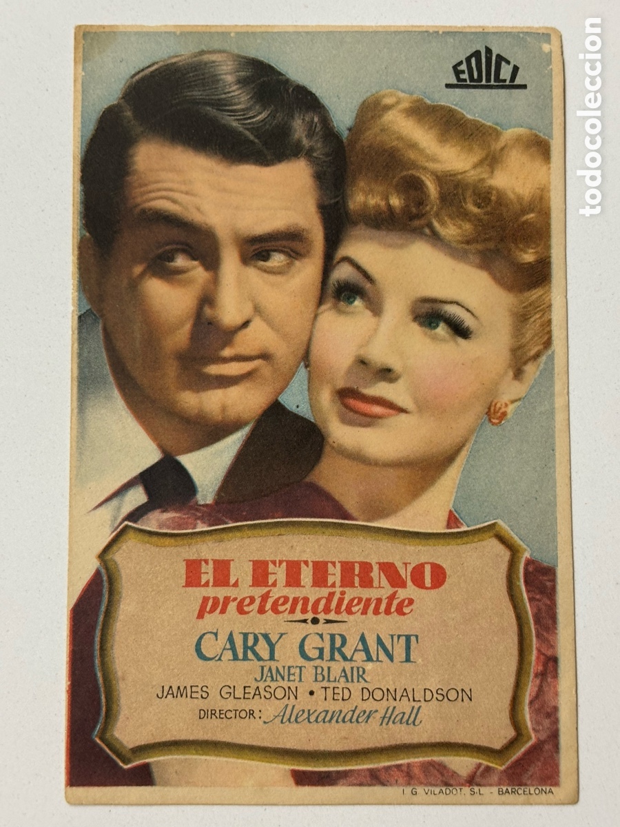 Cine: Programa el eterno pretendiente Cary Grant A21 - Foto 1