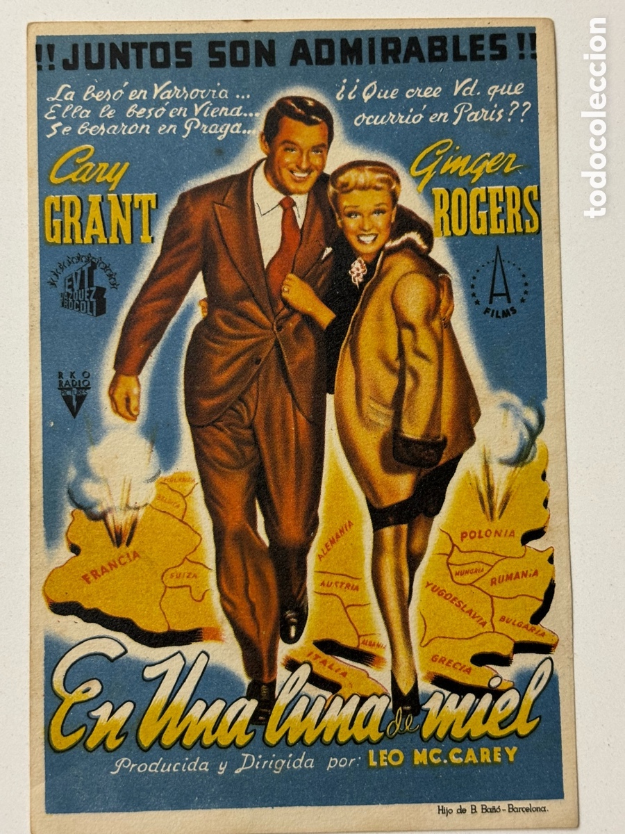Cine: Programa en una luna de miel Cary Grant A21 - Foto 1