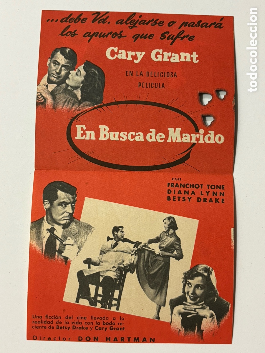 Cine: Programa troquelado en busca de marido Cary Grant A21 - Foto 2