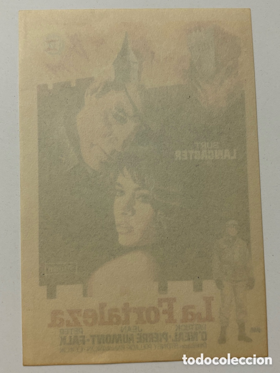 Cine: Programa la fortaleza Burt lancaster A21 - Foto 2