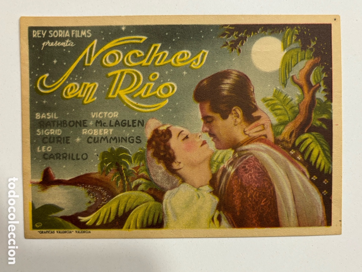 Cine: Programa noches en r&iacute;o Basil Rathbone A21 - Foto 1