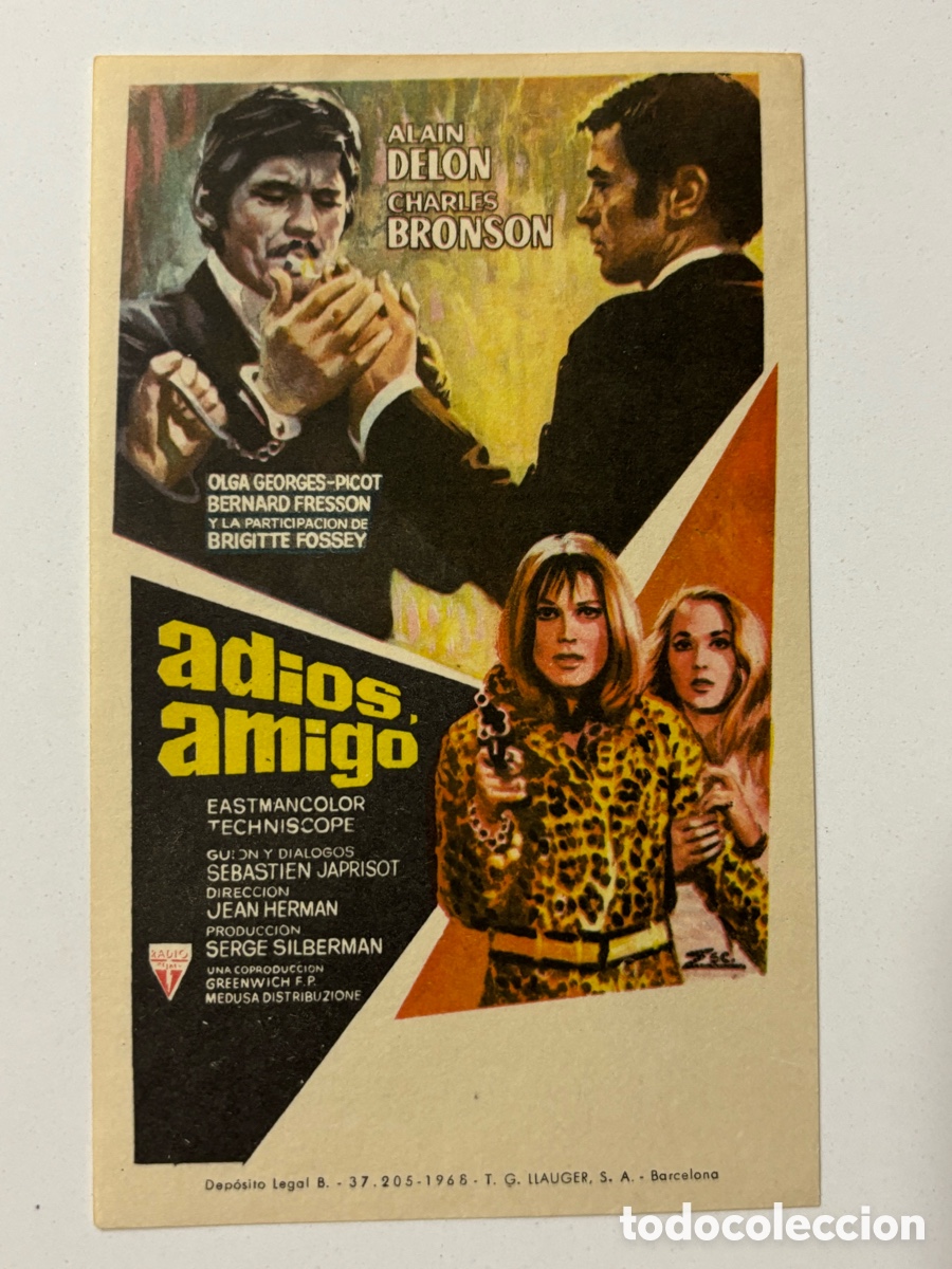 Cine: Programa adi&oacute;s amigo Alain Delon A21 - Foto 1
