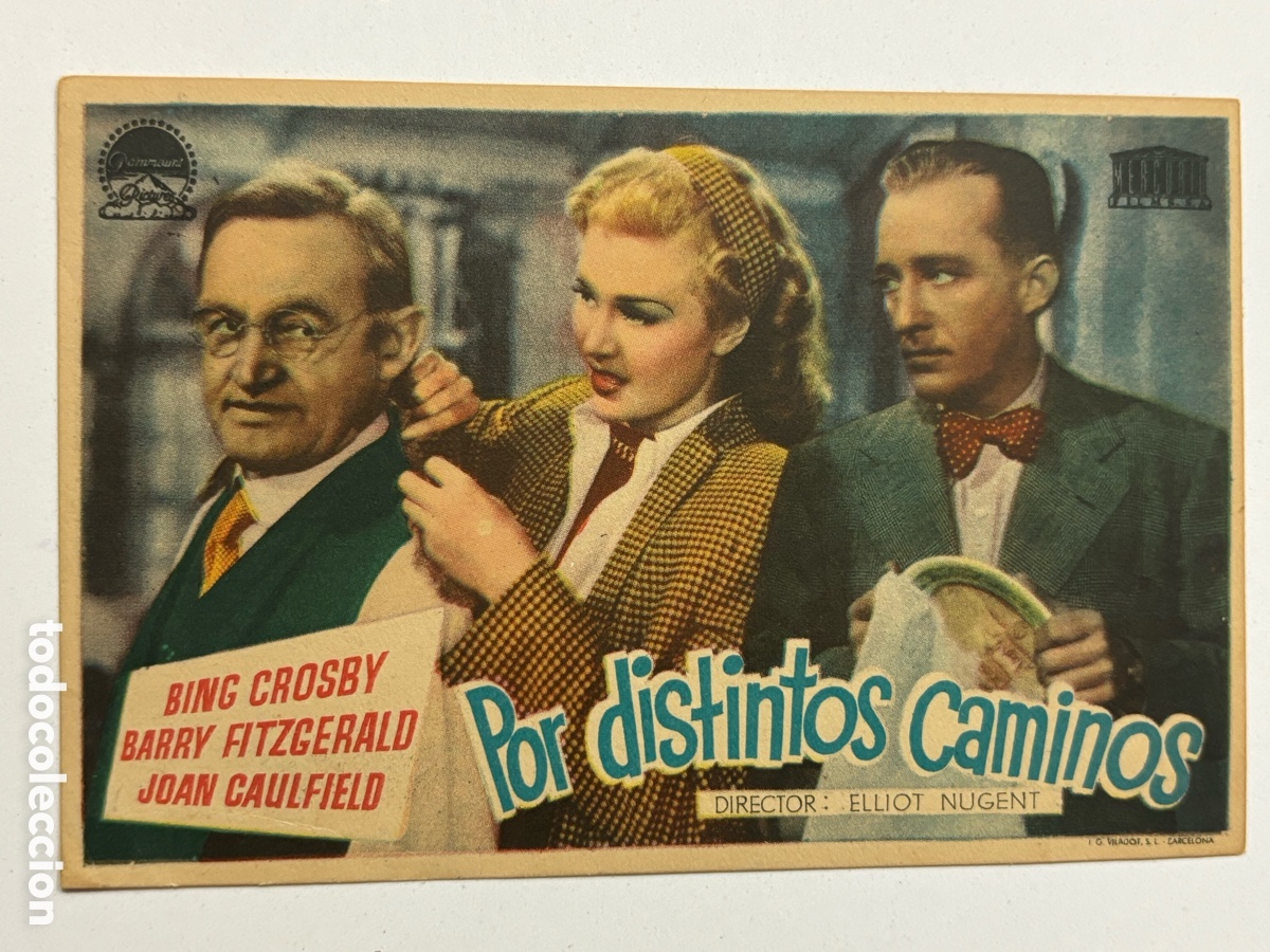 Cine: Programa distintos caminos Bing crosby A21 - Foto 1