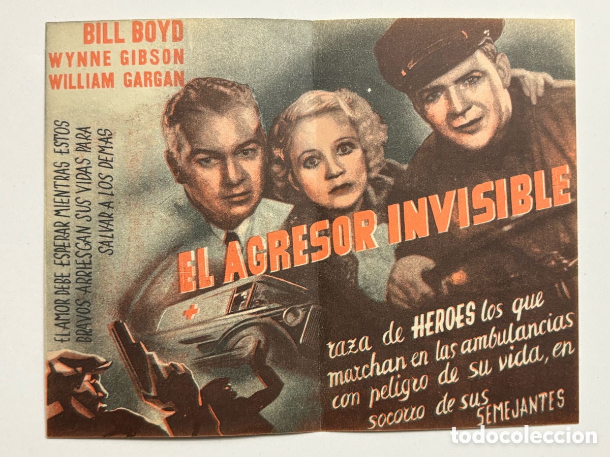 Cine: Programa el agresor invisible Wynne Gibson A21 - Foto 2