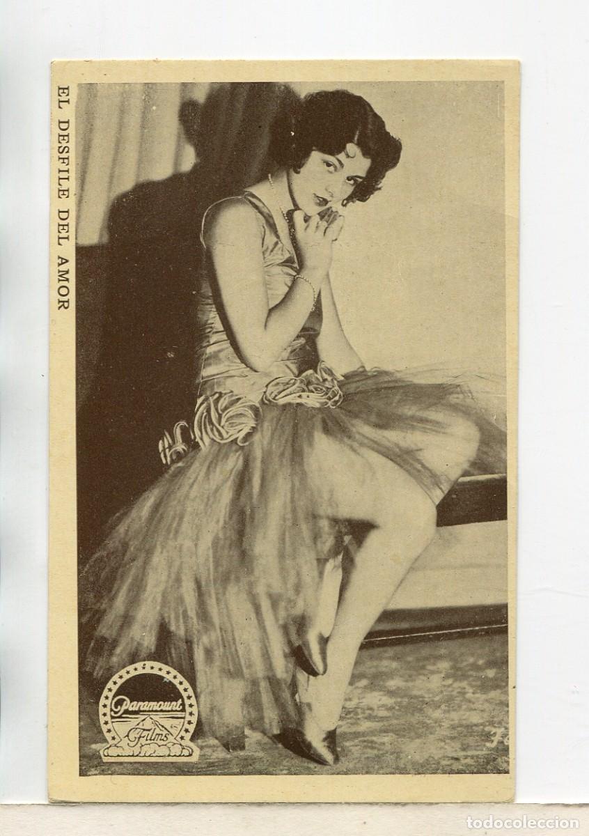 Cine: EL DESFILE DEL AMOR, con Maurice Chevalier. POSTAL. - Foto 1