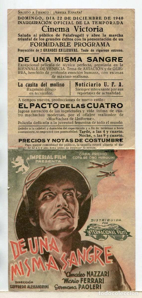 Cine: DE UNA MISMA SANGRE, con AMADEO NAZZARI. - Foto 1