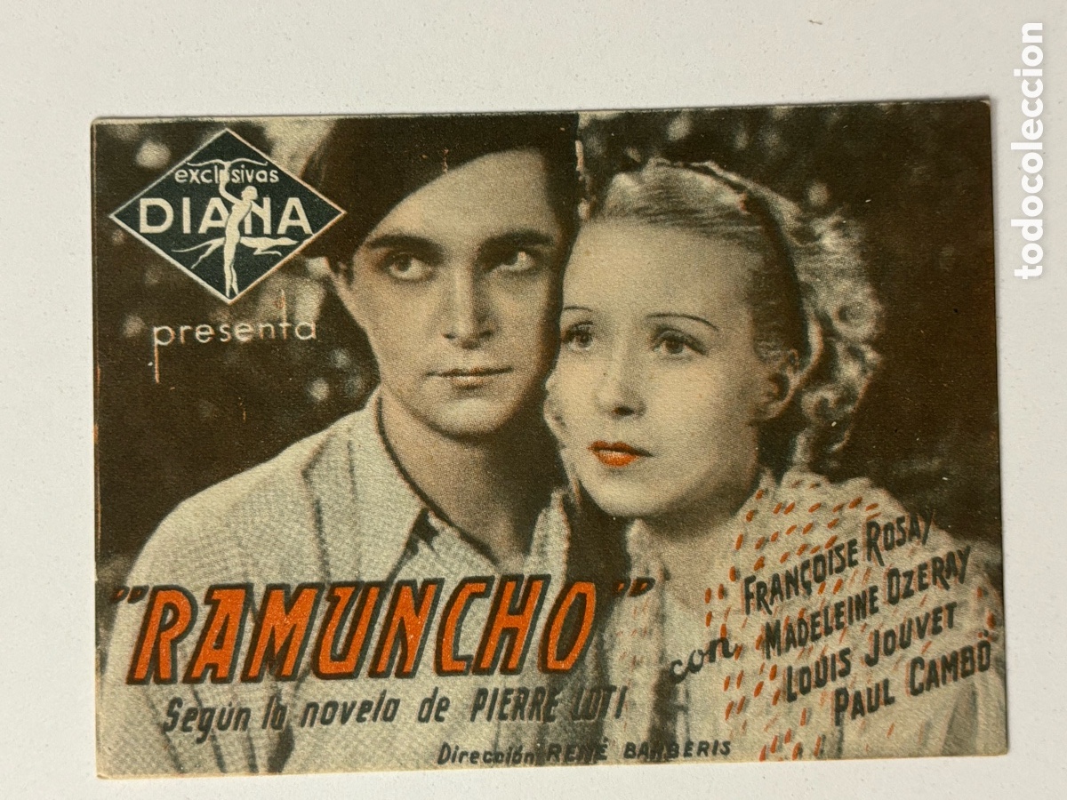 Cine: Programa Ramuncho Francoise Rosay A21 - Foto 1