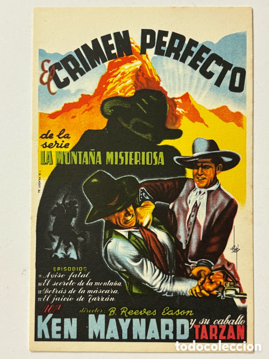 Cine: Programa el crimen perfecto Ken Maynard A21 - Foto 1