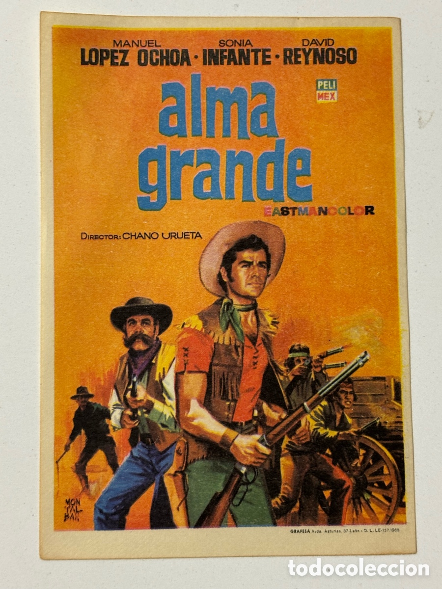 Cine: Programa alma grande Manuel L&oacute;pez Ochoa A21 - Foto 1
