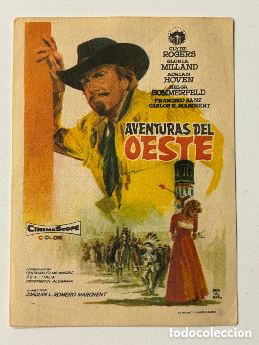 Cine: Programa aventuras del oeste Clyde Rogers A21 - Foto 1
