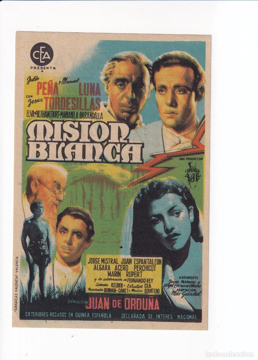 Cine: MISION BLANCA : JULIO PE&Ntilde;A - Foto 1