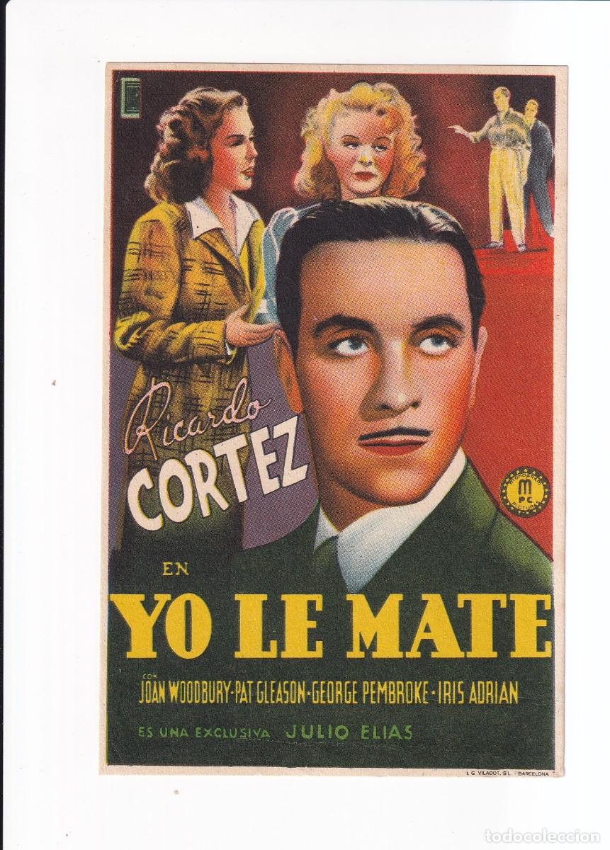 Cine: YO LE MATE : RICARDO CORTEZ - Foto 1