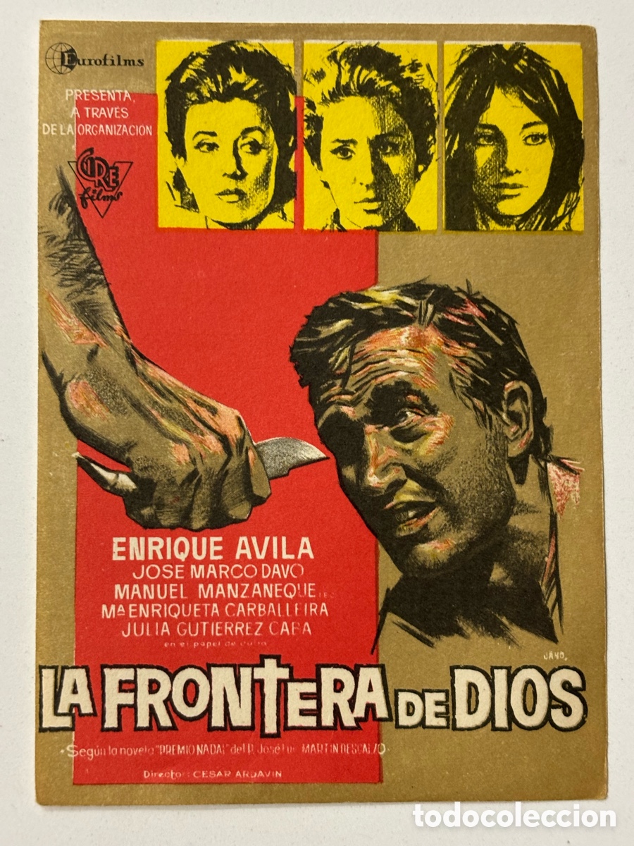 Cine: Programa la frontera De Dios Enrique &Aacute;vila A21 - Foto 1