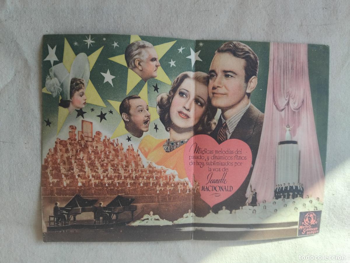 Cine: PROGRAMA DE CINE DOBLE SE LLEVO MI CORAZON. MGM. CINE IMPERIO 1944. - Foto 2